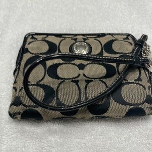 Used coach wristlet